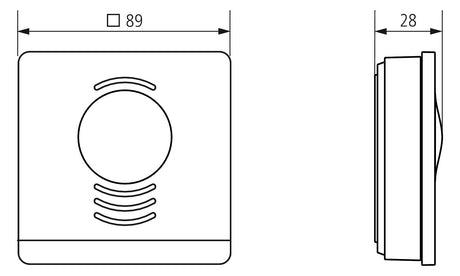 THEBEN CO2-Sensor UP ws AMUN 716 SR
