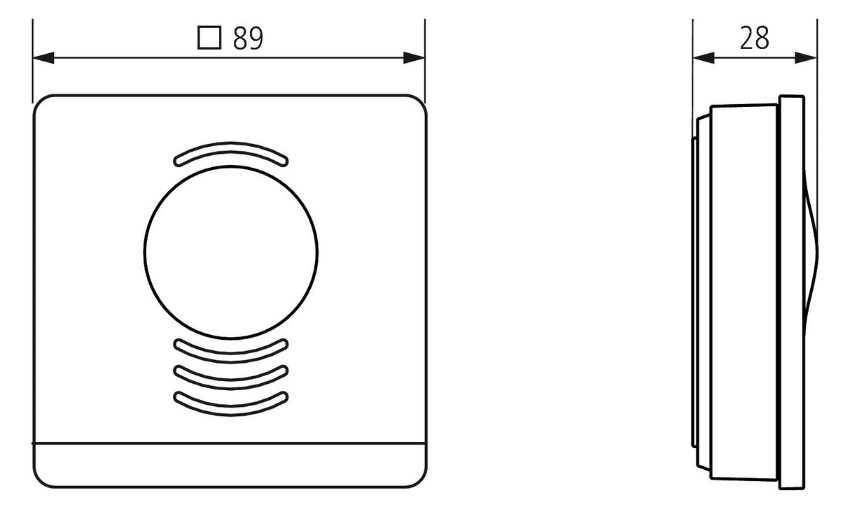 THEBEN Raumthermostat 230V 8A Wechsler RAMSES 812 BLE IP20