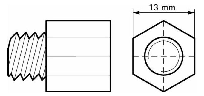 Walraven Reduzierstück V4A AG M10 / IG M8 | 6477308