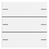 GIRA Tastwippe KNX Funkb rws mt Kst System 55 575327 Thermopl