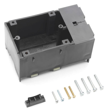 REHAU Geräteeinbaudose GEB-K 1f Rückwand SIGNO BK CEE 1GD CEE 60mm schraub