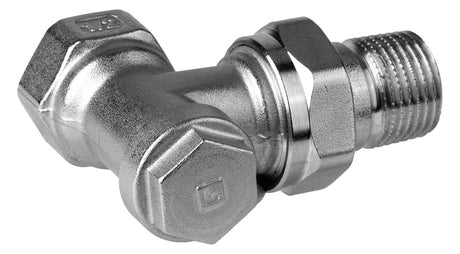 HONEYWELL Rücklaufverschraubung Verafix- Messing, vernickelt, E, 3/8"