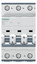 SIEMENS Leitungsschutzschalter UC D 32A 5SY4332-8 3p 400V 3TE 50Hz IP20