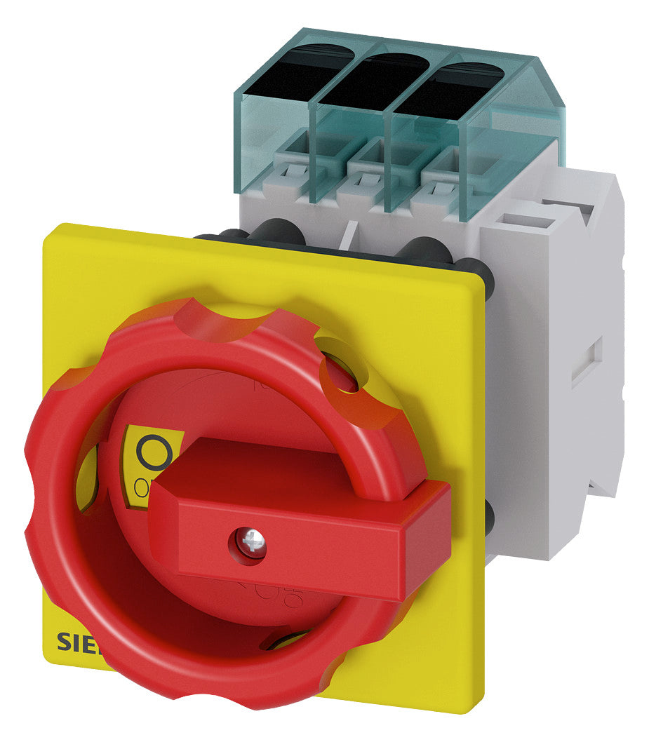 SIEMENS Hauptschalter 25A 3p IP65 m.Geh 3LD3154-1TK53 Wart/Rep SichSchalt