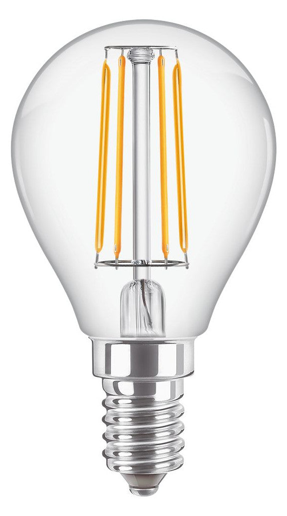 PHILIPS-LM LED-Kugellampe FM E14 P45 ws CorePro LEDLusterND4.3-40W E14 827P 4,3W
