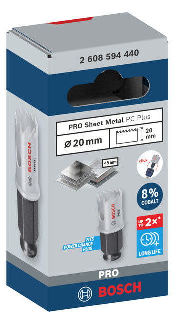 BOSCH-EW Lochsäge  20mm T44mm Sechskant LOCHSÄGE f.Gips Holz