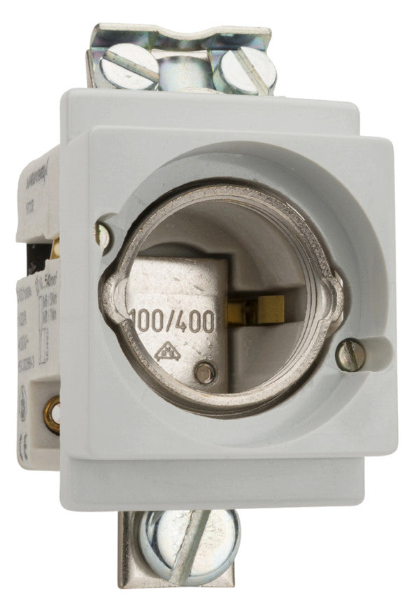 MERSEN D0-Sicherungssockel 1p D03 100A 01722.470000 Schnappbef 400V Porzellan