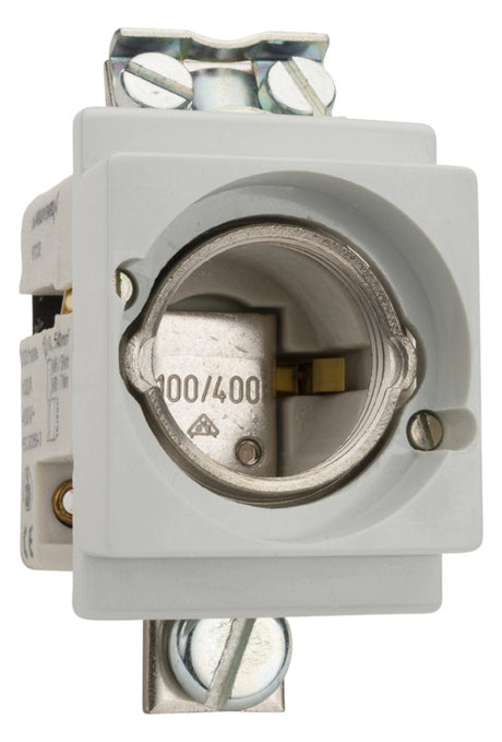 MERSEN D0-Sicherungssockel 1p D03 100A 01722.470000 Schnappbef 400V Porzellan