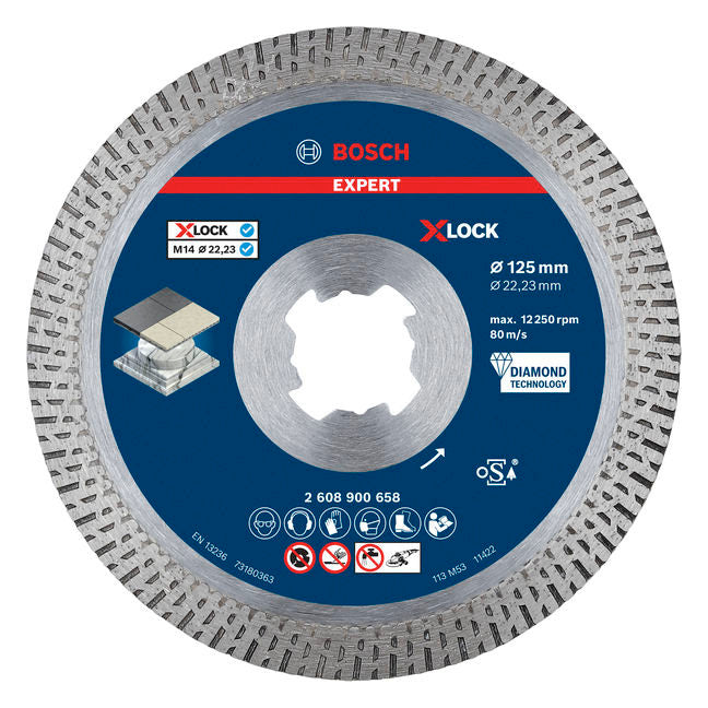 BOSCH-EW Diamant-Trennscheibe 125x10mm 2608900658