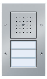 GIRA Türstationmodul AP alu 3RT modular Türko 126765 Bus m.Infoschild m.Abd