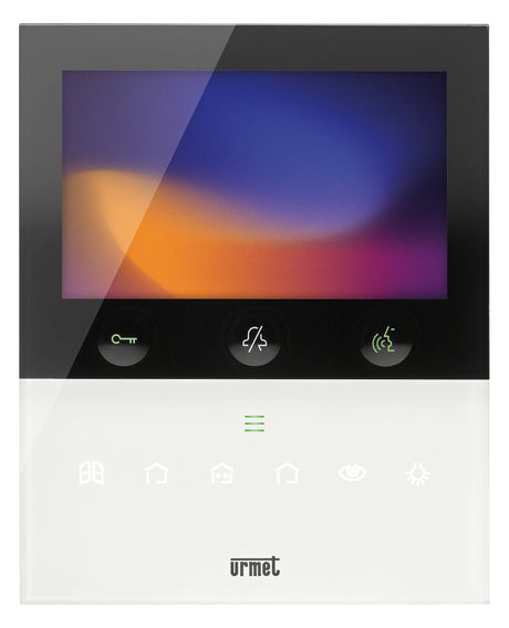 URMET Monitor PAL LAN Videosteuer sw/ws VM 1760/16U
