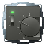 EBERLE Raumthermostat 230V 10A Öffner UTE 1011-Anthrazit-55 IP20 Bimetall