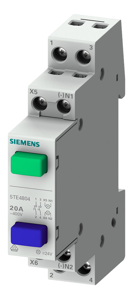 SIEMENS Taster REG 1S 1Ö 20A 230VAC 1TE 5TE4805