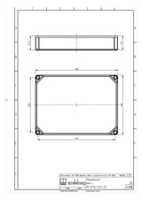 SPELSBERG Rahmenerweiterung Kst GAR 3 75x320x75mm