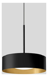 BEGA LED-Pendelleuchte 1LED 3000K 2522lm 51001.4K3 Konv sw sym IP20