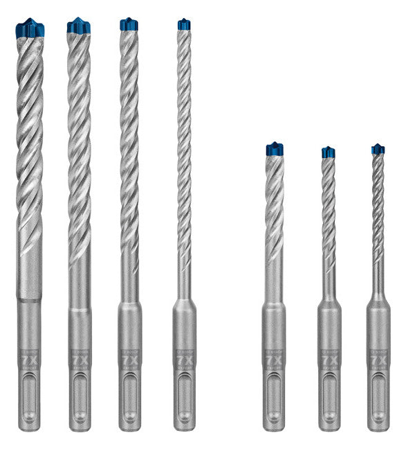 BOSCH-EW Bohrerset 7tlg  5-12mm 7xBeton SDS plus-7X 7pc Box