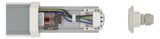 LEDVANCE LED-Feuchtraumleuchte 23-42W gr DP FLEX TH 1500 P 42W ML 865 IP66 6500K