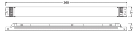 OSRAM-LEDVANCE LED-Steuerung 55W 20-45V DR EXTERNAL DALI-P -2X7-26W 220-240 350-