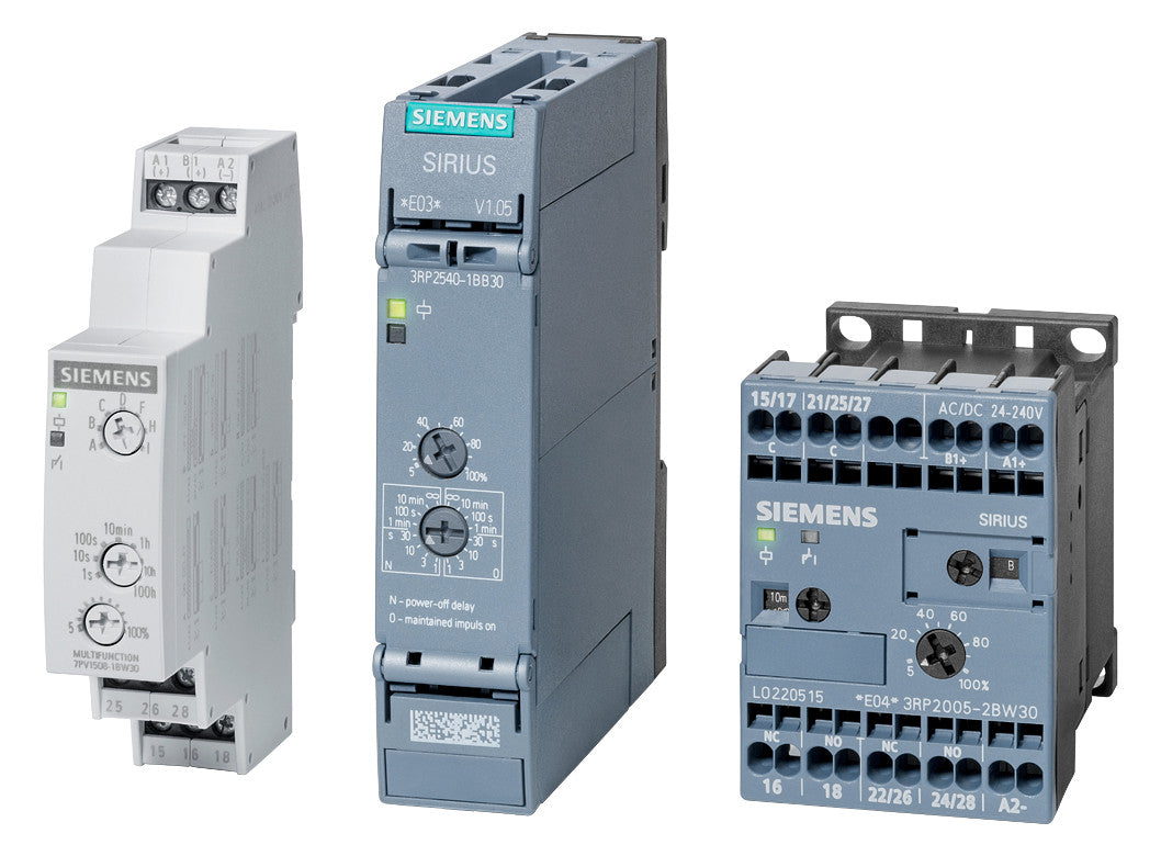 SIEMENS Zeitrelais 12-240V/AC 0.05s-10m 3RP2540-1BW30 rückfVerz