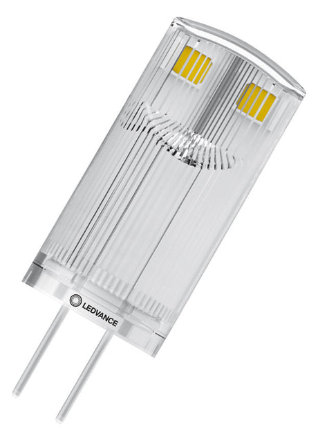 LEDVANCE LED-Röhrenlampe G4 0,9W 2700K F LED PIN 10 320° P 0.9W 827 Clear G4 ws