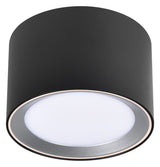 NORDLUX LED-Deckenanbauleuchte 6,5W sw Landon8 2110660103 2700K 600lm Konv