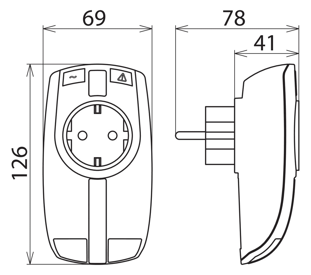 DEHN SE Überspannungsschutzgerät 230VAC DPRO 230 LAN100 RJ45 Adapter 1,5kV opt