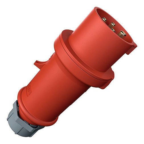 MENNEKES CEE-Stecker 4p 16A IP44 400V/rt StarTOP 952 6h schraubl.Kl Kst Verschr