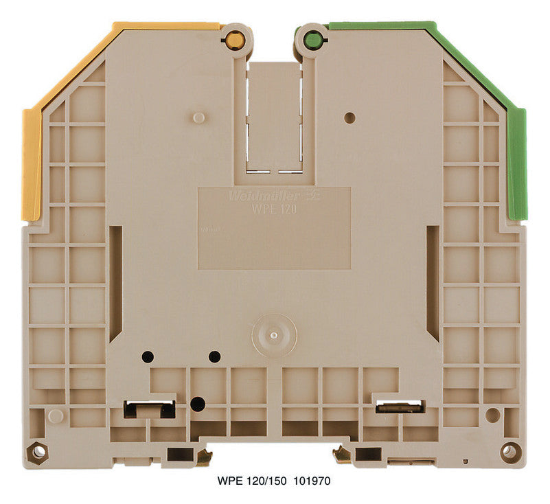 WEIDMÜLLER Schutzleiter-Reihenklemme WPE 120/150 35-150qmm gn/ge 1Etage TS35