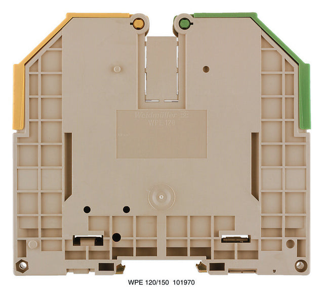WEIDMÜLLER Schutzleiter-Reihenklemme WPE 120/150 35-150qmm gn/ge 1Etage TS35