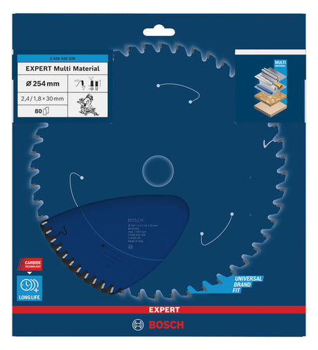 BOSCH-EW Kreissägeblatt  254mm 2608642528