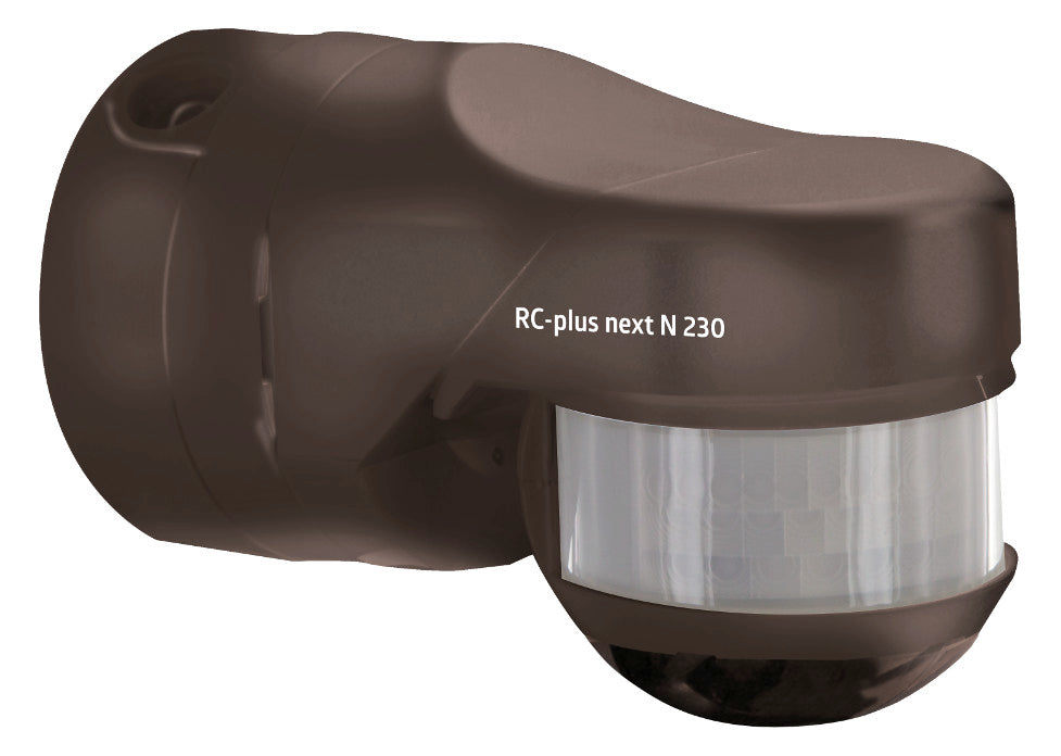 BEG Bewegungsmelder 0-230° AP br BWM RC-plus next N 230 braun IP54 fernb