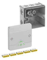 SPELSBERG Abzweigkasten 87x87mm Kst gr Abox 025-2,5² IP66 IK07 hfr