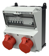 MENNEKES CEE-Kombi Kst gr IP44 Fl_0,03A AMAXX 920019 2x16A5p400V LS-Schalter