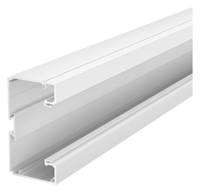 REHAU Geräteeinbaukanal Kst 130x70mm rws SIGNA BASE BRK 70130 rws RAL9010 unbeh