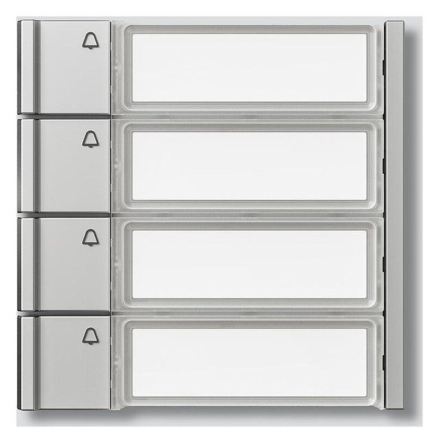 SIEDLE Ruftastenmodul Bus 4RT si TM 700-4-0 SM 99x99x26mm