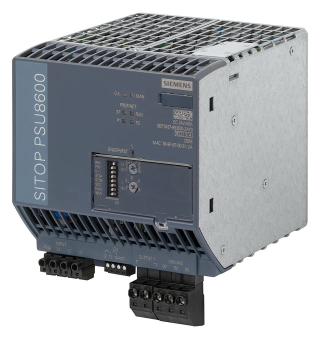 SIEMENS Gleichstromversorgung REG 24V 6EP3437-8SB00-2AY0 960W 400VAC 40A IP20