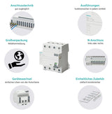 SIEMENS FI-Schutzschalter A 2p 230V 25A 5SV3312-6KL 0,03A 2TE REG 10kA 1kA/stoß
