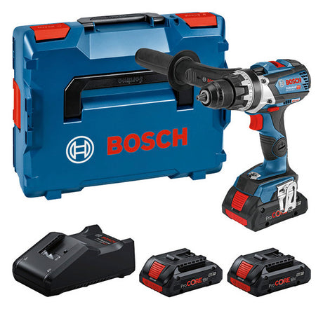 BOSCH-EW Akku-Bohrschrauber 18V 4Ah Professional GSR 18V-110 C m.3xPC4,0Ah,