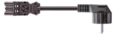 BACHMANN Geräteanschlussleitung 3p sw 375.003 H05VV-F 1,5qmm L3000mm