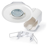 ESYLUX Bewegungsmelder 180-360° UP ws FLAT MD--E 360i/8 ROUND WHITE BWM IP40