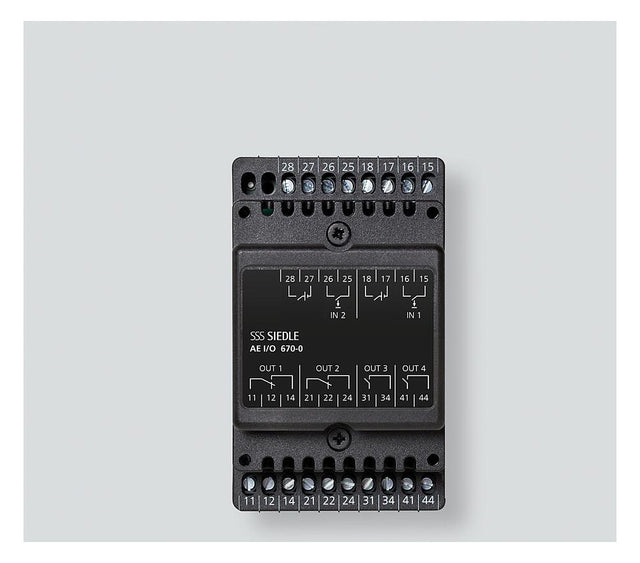 SIEDLE Schaltgerät LAN F=erweitern AE I/O 670-0