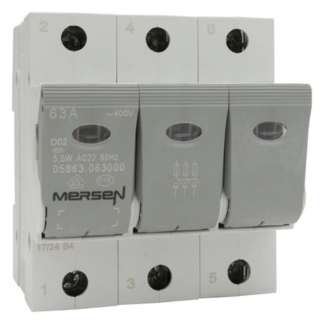 MERSEN D0-Lasttrennschalter D02 3p 400V 05863.063000 63A