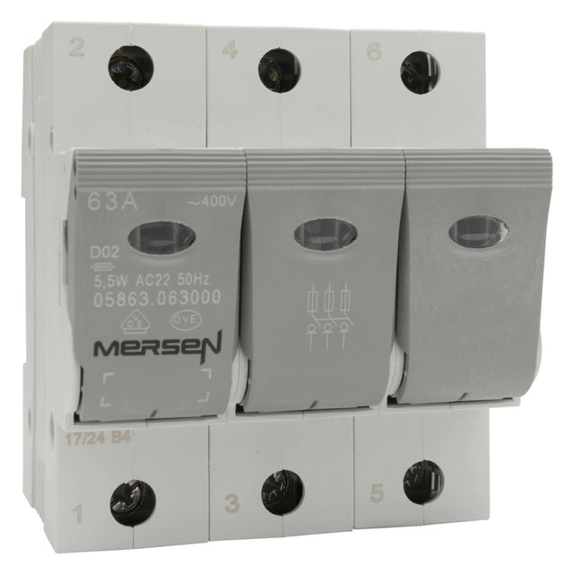MERSEN D0-Lasttrennschalter D02 3p 400V 05863.063000 63A