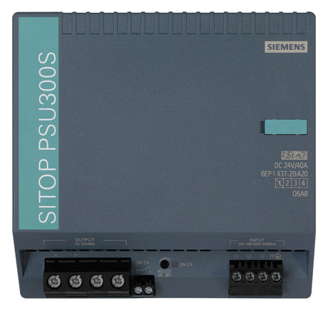 SIEMENS Gleichstromversorgung REG 24V 6EP1437-2BA20 960W 400-500VAC 40A IP20