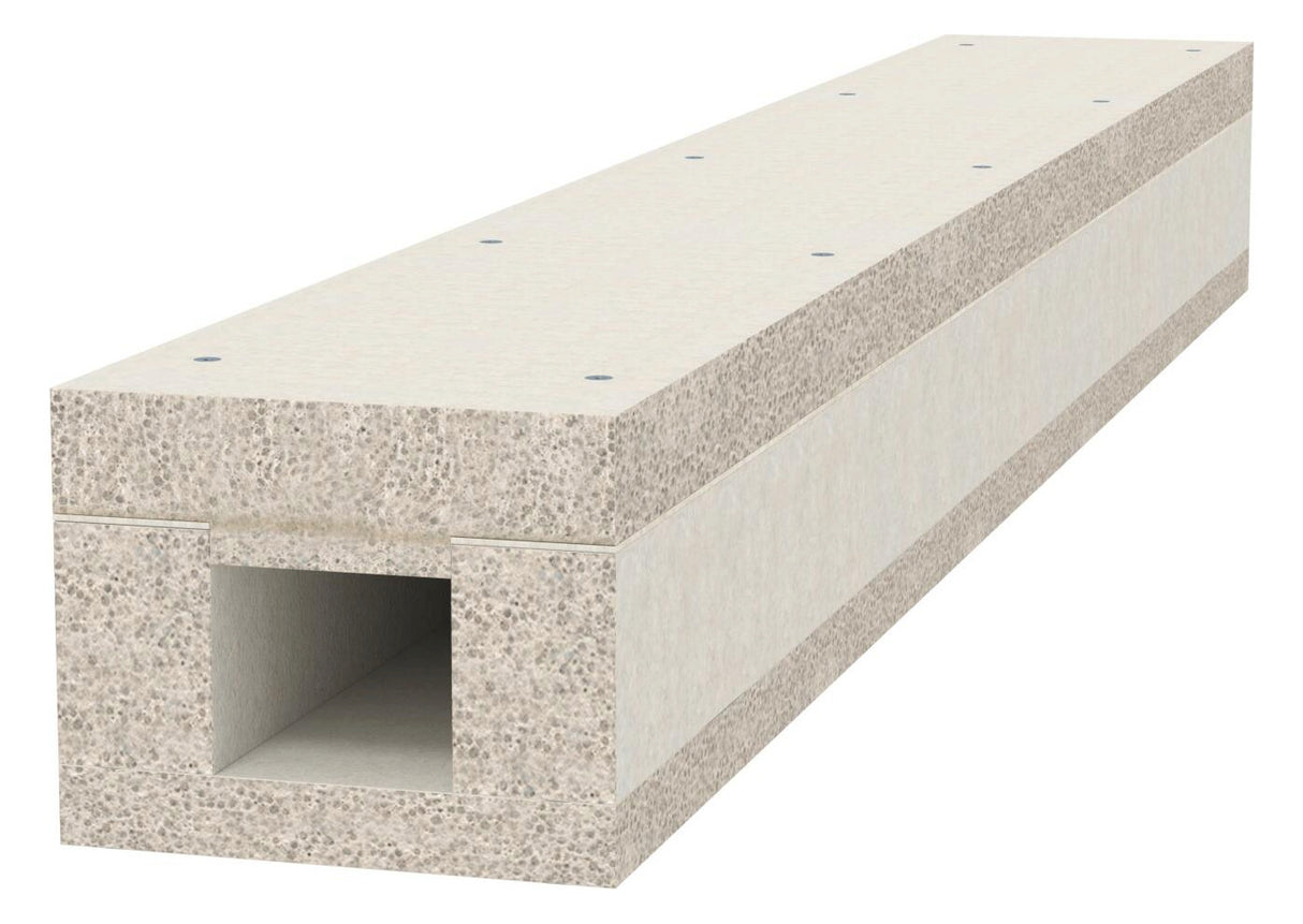 BETTERMANN Brandschutzkanal I90 E30 BSKD09-K0506 unbeh 140x110mm L1000mm