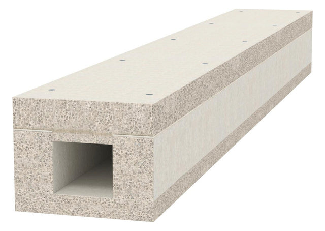 BETTERMANN Brandschutzkanal I90 E30 BSKD09-K0506 unbeh 140x110mm L1000mm