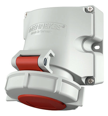 MENNEKES CEE-Steckdose 5p 16A 6h 400V/rt 9142 IP67 AP schraubl.Kl Kst