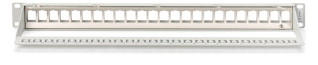 ASSMANN ELEKTRO Modular Patch Panel 24F geschirmt 24-Port, blank DN-91410
