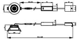 PHILIPS-LICHT LED-Einbaustrahler 6W ws RS071B 5S/827_30_40 40D PSR PI6 IP6 dim