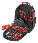 CIMCO Werkzeugset 20tlg 3Zangen 2xPZ 170607 3xKabSchneid Wasserw Rucksack